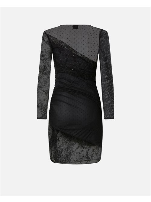 Abito in pizzo effetto patchwork PINKO | 105714A2T5/Z99
